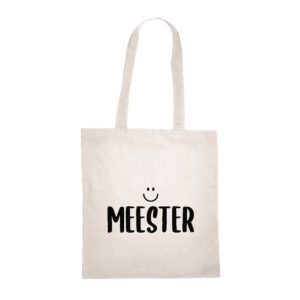 Tas - Meester met smiley