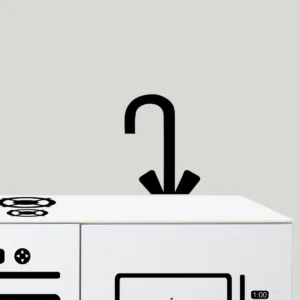 keukenstickers kraan speelkeuken