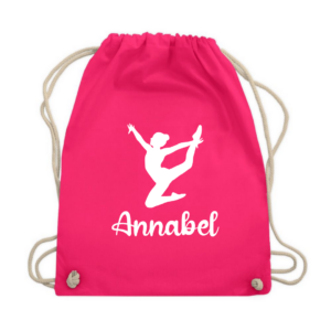 Gymtas danseres met naam