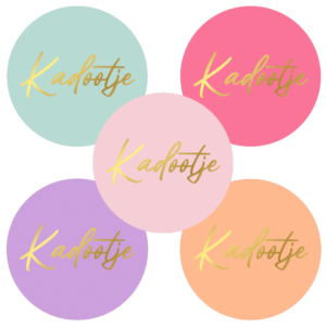 Stickers | Kadootje kleuren (10 stuks)