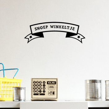 Winkelstickers | Snoepwinkel - Afbeelding 3