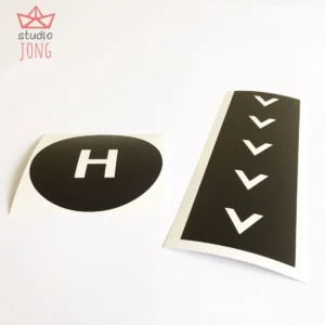 Speelstickers uitbreiding - Luchthaven | Sticky Roads + Rails