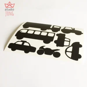 Speelstickers uitbreiding - Voertuigen | Sticky Roads + Rails