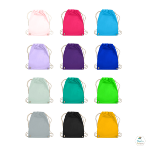 Gepersonaliseerde Gymtassen in 12 kleuren