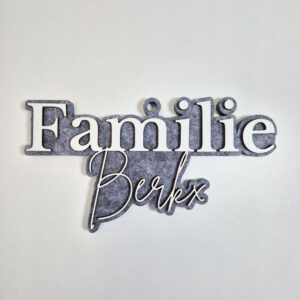 vilten familienaam kersthanger