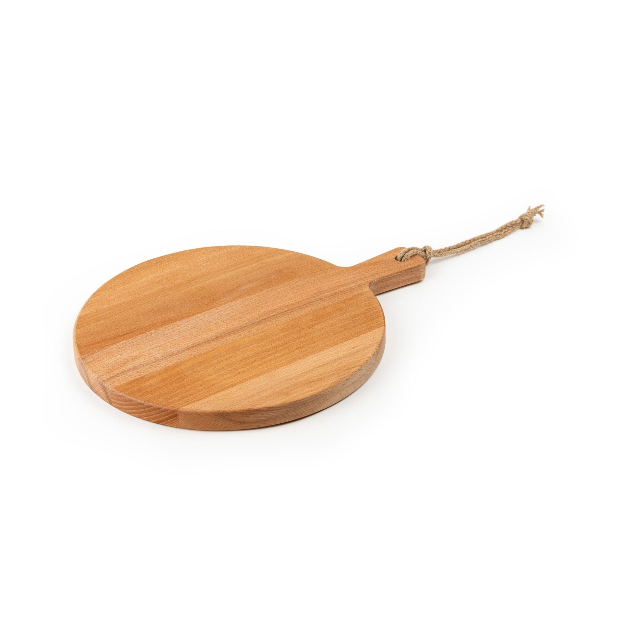 Borrelplank rond met handvat | Eigen tekst of afbeelding - Afbeelding 2